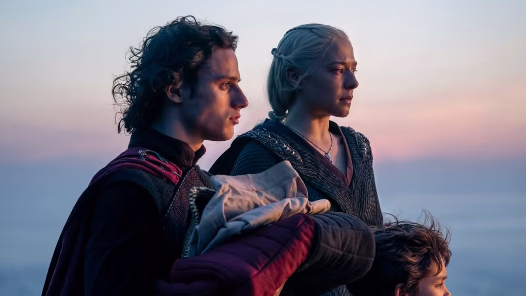 ‘House of the Dragon’ Season 2 Episode 1 Review: A Bloody, Brilliant Return harry collett emma d arcy oscar eskinazi house of the dragon season 2 65fc573e75318 | Popped